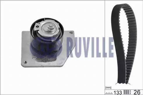 Ruville 5562970 - Комплект ангренажен ремък vvparts.bg