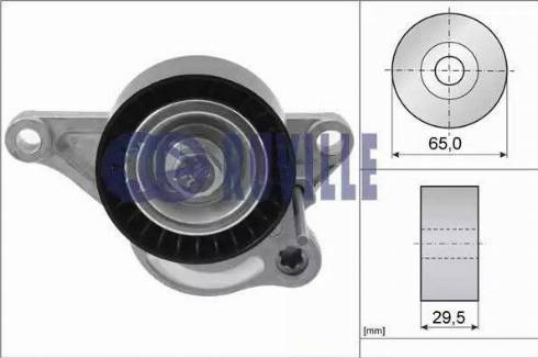 Ruville 55620 - Ремъчен обтегач, пистов ремък vvparts.bg