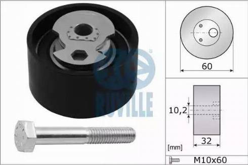 Ruville 55240 - Обтяжна ролка, ангренаж vvparts.bg