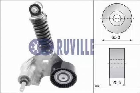 Ruville 55256 - Ремъчен обтегач, пистов ремък vvparts.bg