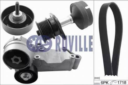 Ruville 5526082 - Комплект пистов ремък vvparts.bg