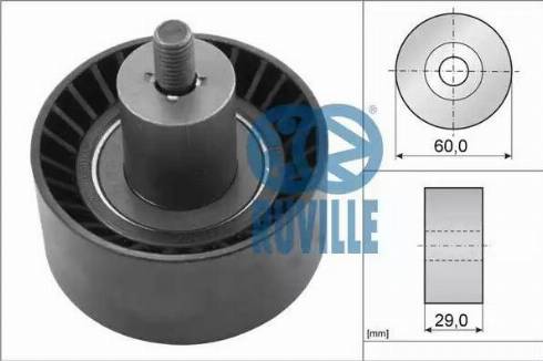 Ruville 55228 - Паразитна / водеща ролка, зъбен ремък vvparts.bg