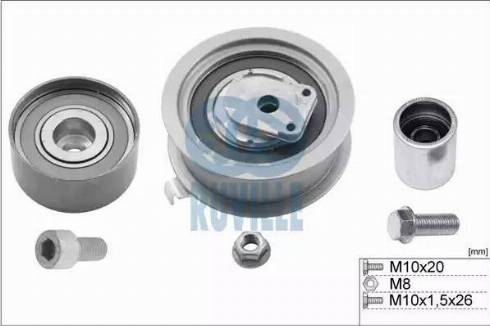 Ruville 5576950 - Ролков комплект, зъбен ремък vvparts.bg