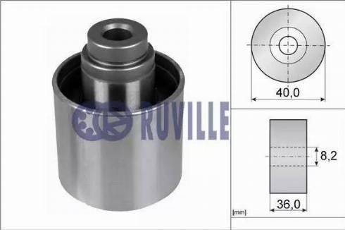 Ruville 55735 - Паразитна / водеща ролка, зъбен ремък vvparts.bg