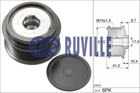 Ruville 56999 - Водна помпа vvparts.bg