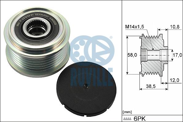 Ruville 56954 - Водна помпа vvparts.bg