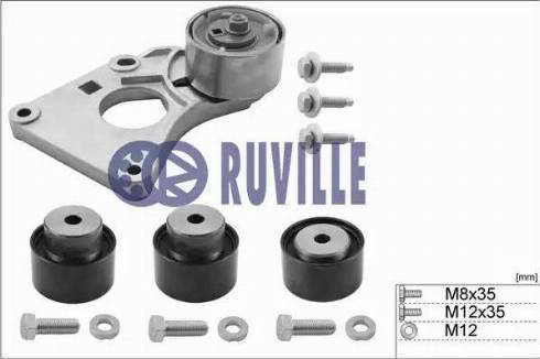 Ruville 5664350 - Ролков комплект, зъбен ремък vvparts.bg