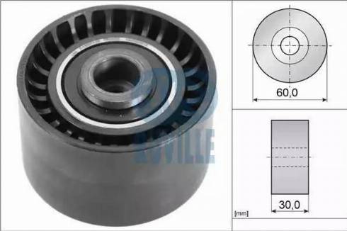 Ruville 56642 - Паразитна / водеща ролка, зъбен ремък vvparts.bg