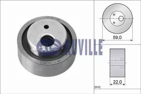 Ruville 56600 - Обтяжна ролка, ангренаж vvparts.bg