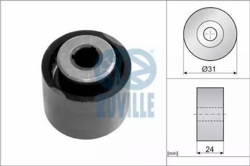 Ruville 56678 - Паразитна / водеща ролка, зъбен ремък vvparts.bg