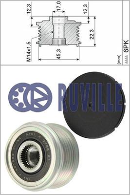 Ruville 56844 - Водна помпа vvparts.bg