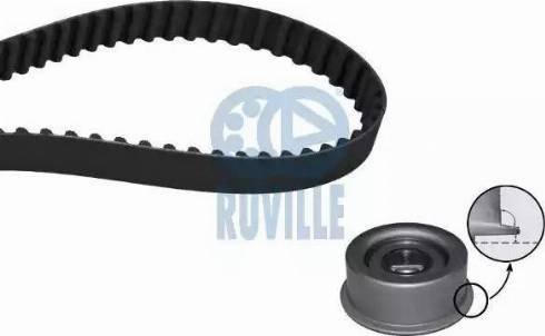 Ruville 5680371 - Комплект ангренажен ремък vvparts.bg