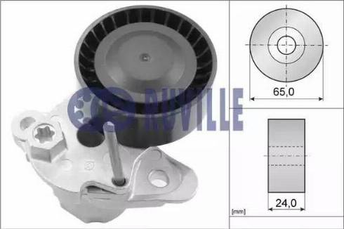 Ruville 56388 - Ремъчен обтегач, пистов ремък vvparts.bg