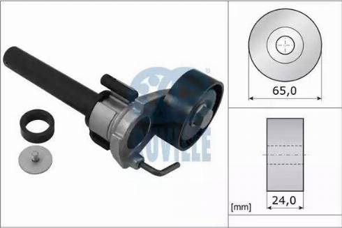 Ruville 56379 - Ремъчен обтегач, пистов ремък vvparts.bg