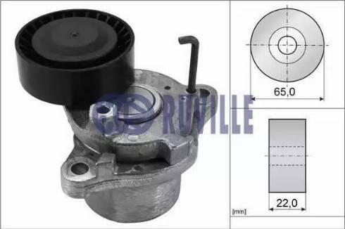 EGT 291873EGT - Ремъчен обтегач, пистов ремък vvparts.bg