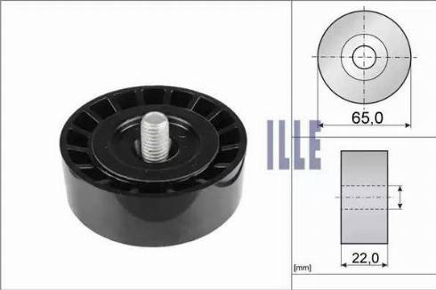 Ruville 58438 - Паразитна / водеща ролка, пистов ремък vvparts.bg