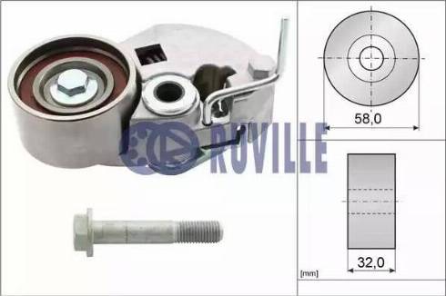 Ruville 58432 - Обтяжна ролка, ангренаж vvparts.bg