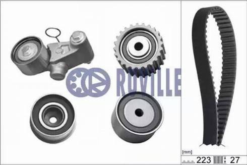 Ruville 5810771 - Комплект ангренажен ремък vvparts.bg