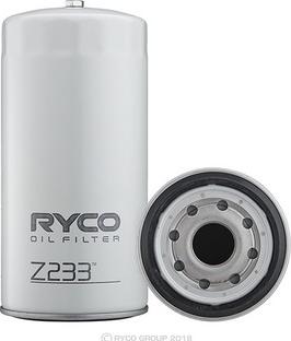 RYCO Z233 - Маслен филтър vvparts.bg