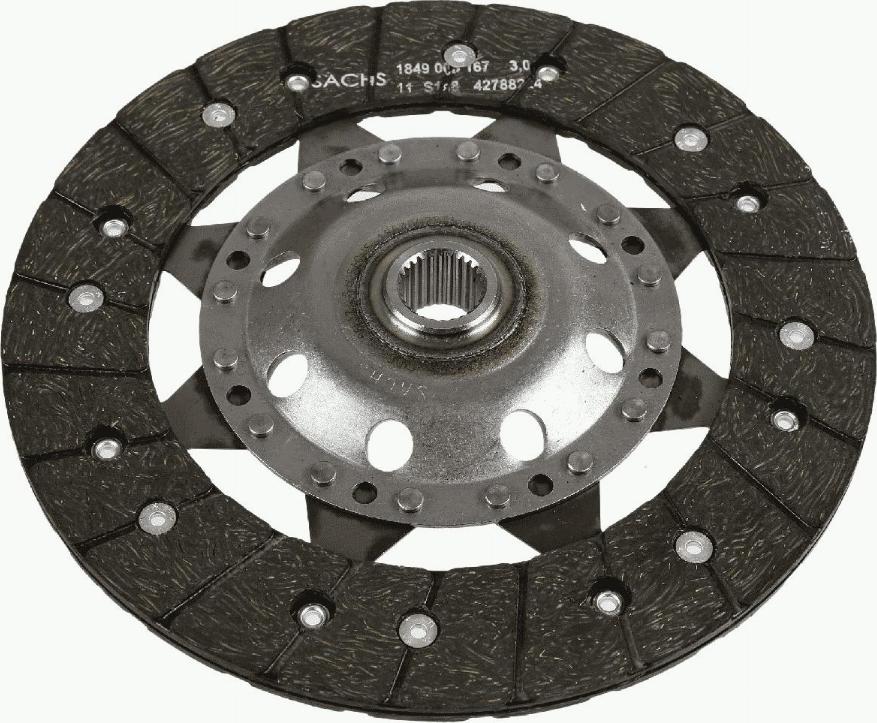 SACHS 1864 002 835 - Диск на съединителя vvparts.bg