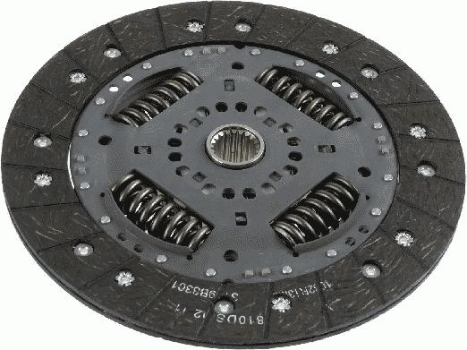 SACHS 1878 600 658 - Диск на съединителя vvparts.bg