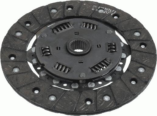 SACHS 1878 600 662 - Диск на съединителя vvparts.bg