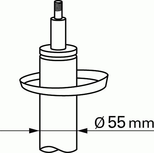 SACHS 311 013 - Амортисьор vvparts.bg