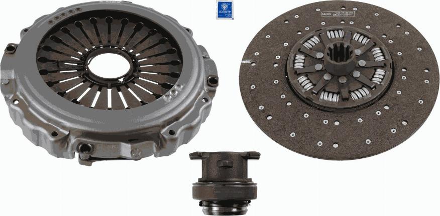 SACHS 3 400 077 071 - Комплект съединител vvparts.bg