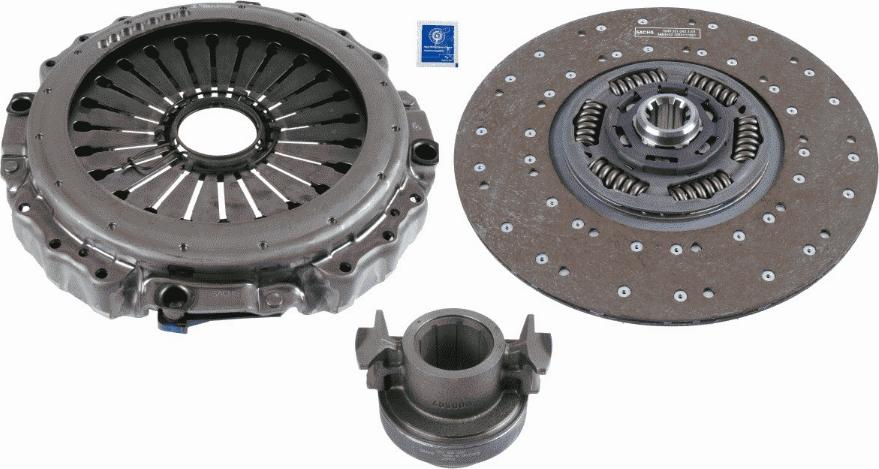 SACHS 3 400 124 101 - Комплект съединител vvparts.bg