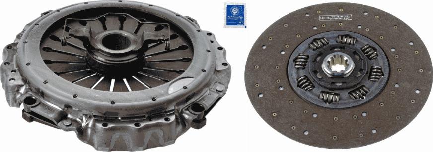 SACHS 3400 125 601 - Комплект съединител vvparts.bg