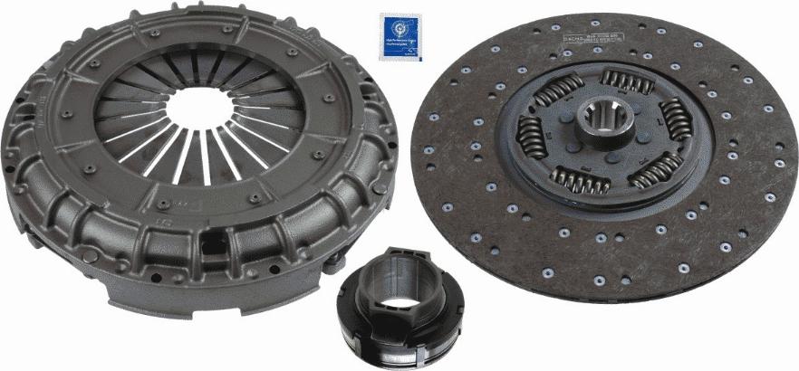 SACHS 3 400 125 701 - Комплект съединител vvparts.bg