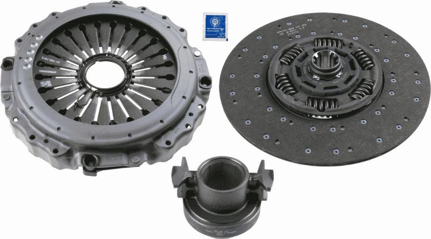 SACHS 3400 128 001 - Комплект съединител vvparts.bg