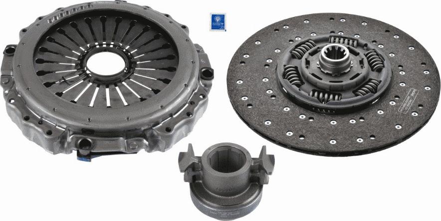 SACHS 3 400 123 001 - Комплект съединител vvparts.bg