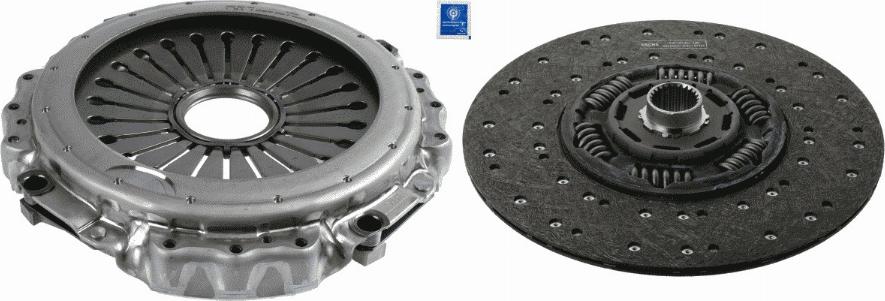 SACHS 3400 122 001 - Комплект съединител vvparts.bg