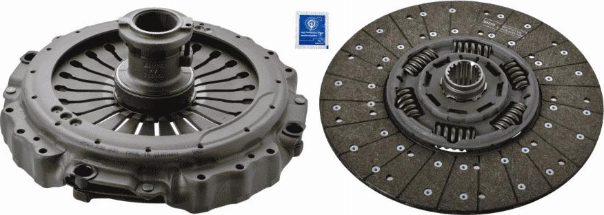 SACHS 3400 122 701 - Комплект съединител vvparts.bg