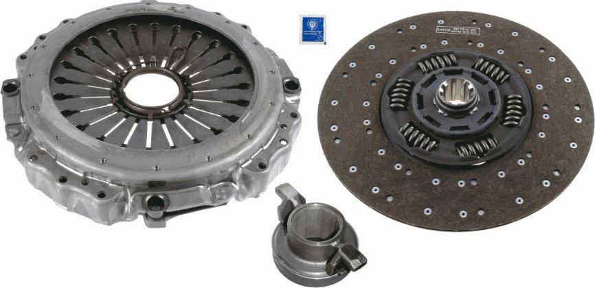 SACHS 3400 127 801 - Комплект съединител vvparts.bg