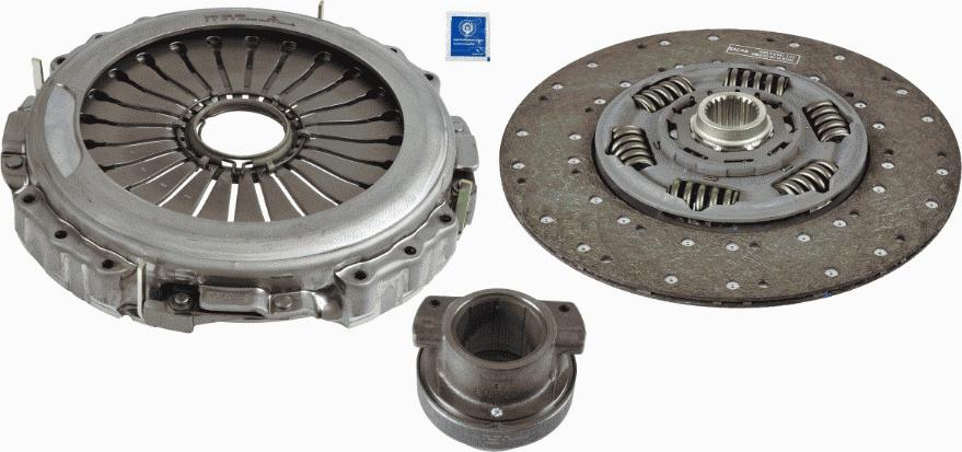 SACHS 3400 700 491 - Комплект съединител vvparts.bg