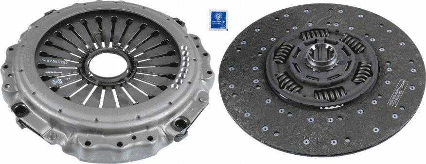 SACHS 3400 700 493 - Комплект съединител vvparts.bg