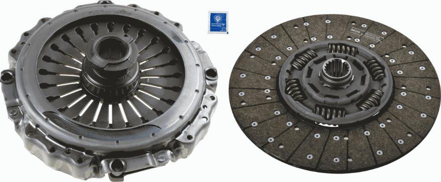 SACHS 3 400 700 446 - Комплект съединител vvparts.bg