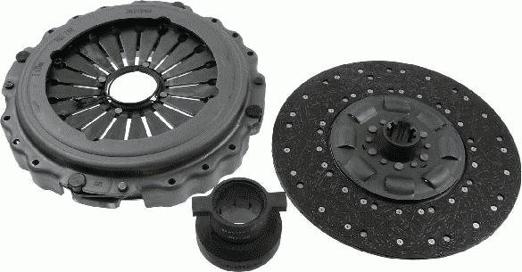 SACHS 3400 700 455 - Комплект съединител vvparts.bg