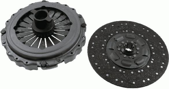 SACHS 3400 700 456 - Комплект съединител vvparts.bg