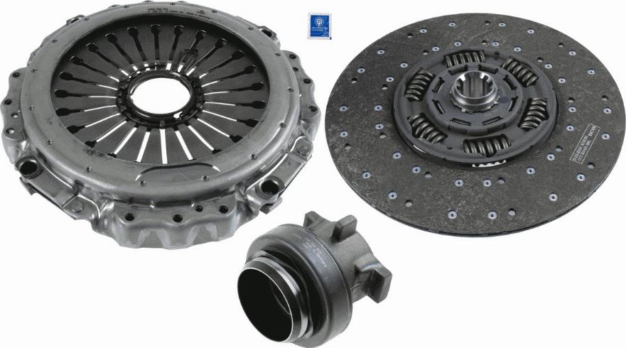 SACHS 3400 700 450 - Комплект съединител vvparts.bg