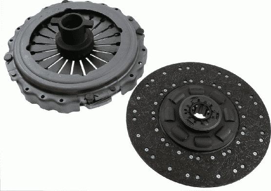 SACHS 3400 700 457 - Комплект съединител vvparts.bg