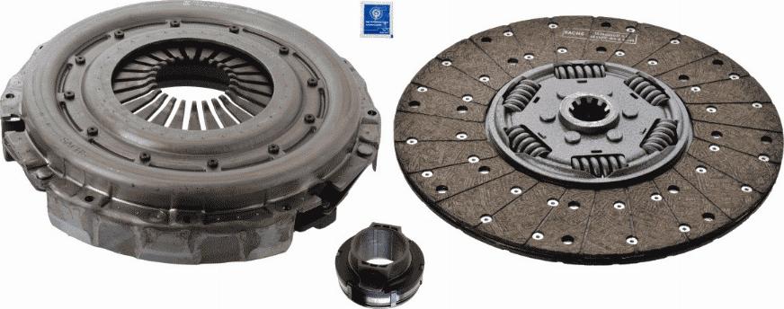 SACHS 3400 700 405 - Комплект съединител vvparts.bg