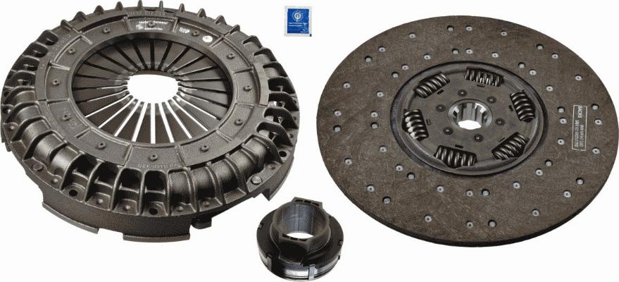 SACHS 3400 700 412 - Комплект съединител vvparts.bg