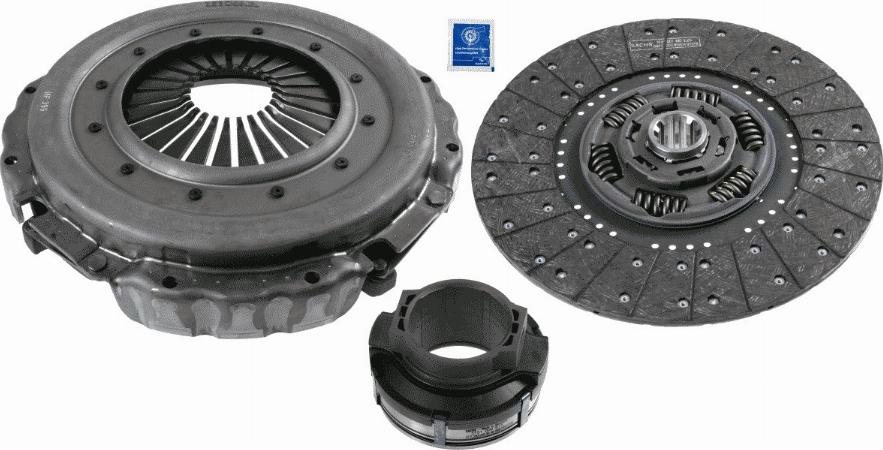 SACHS 3400 700 486 - Комплект съединител vvparts.bg