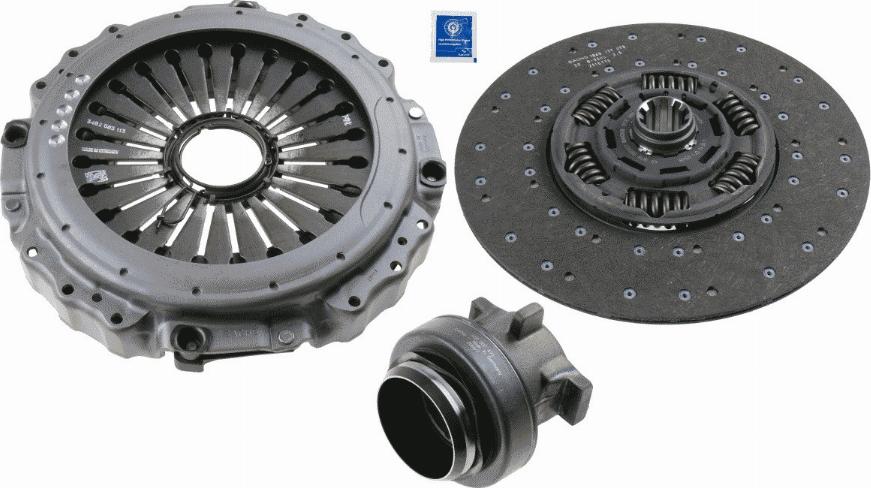 SACHS 3400 700 488 - Комплект съединител vvparts.bg