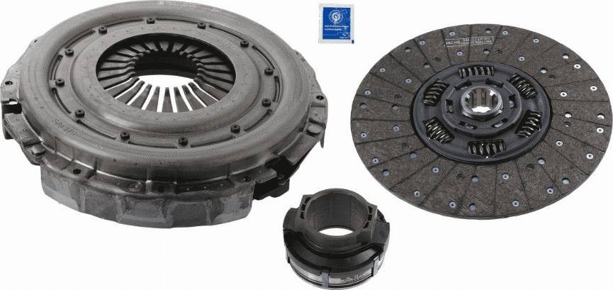 SACHS 3400 700 436 - Комплект съединител vvparts.bg