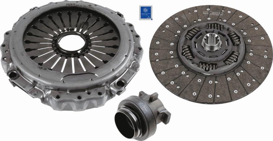 SACHS 3400 700 669 - Комплект съединител vvparts.bg