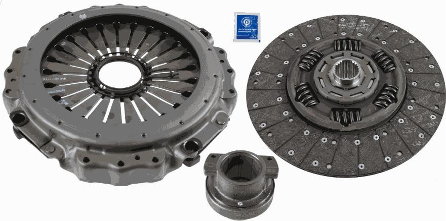 SACHS 3400 700 668 - Комплект съединител vvparts.bg